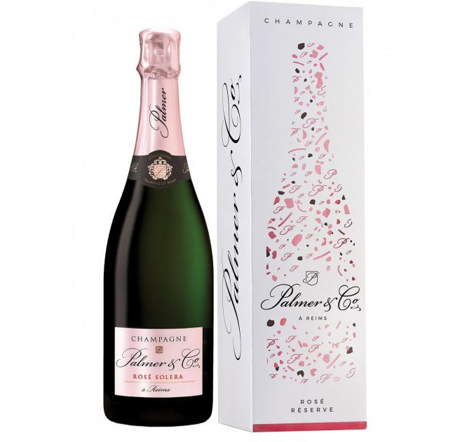 PALMER & CO. CHAMPAGNE ROSE SOLERA BRUT AOC 75 CL GIFT BOX 1538496